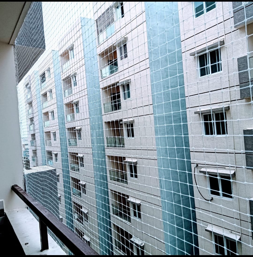 Apartment Safety Nets completed installation