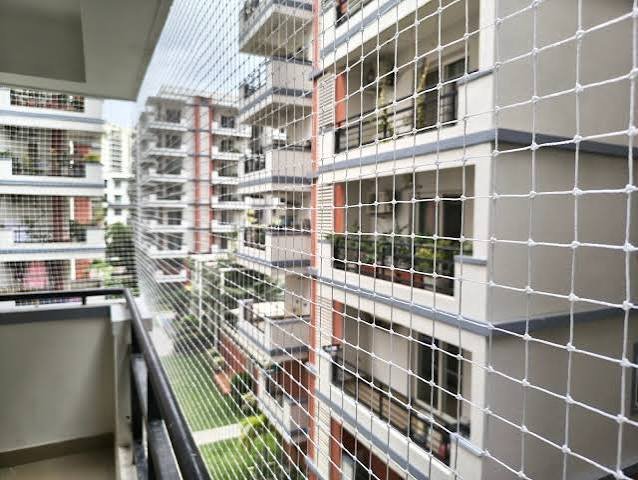 Window Safety Nets completed installation