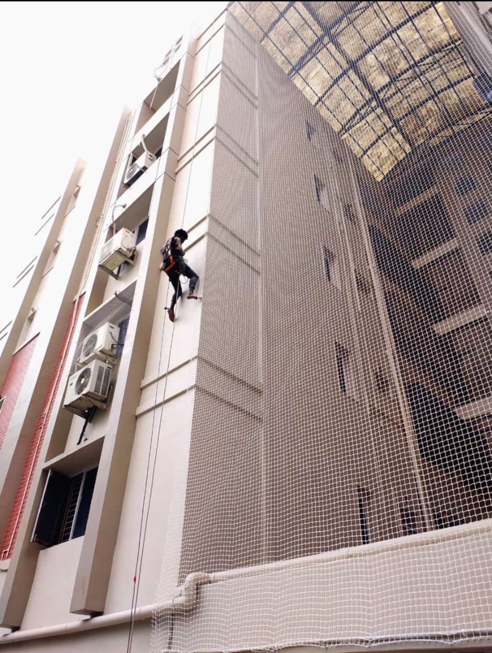 Building Safety Nets completed installation
