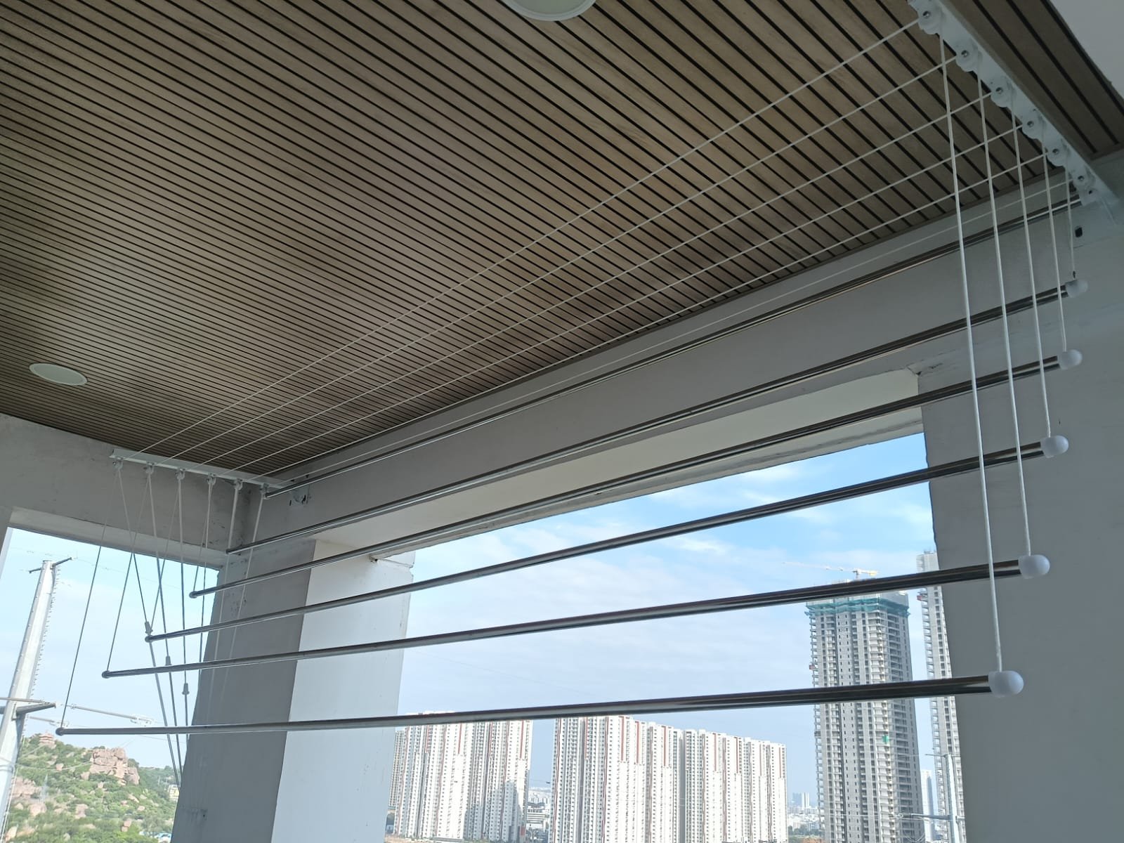 Cloth Hanger Systems completed installation