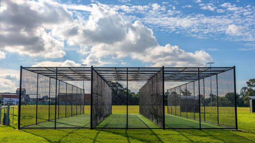 Cricket Practice Nets completed installation